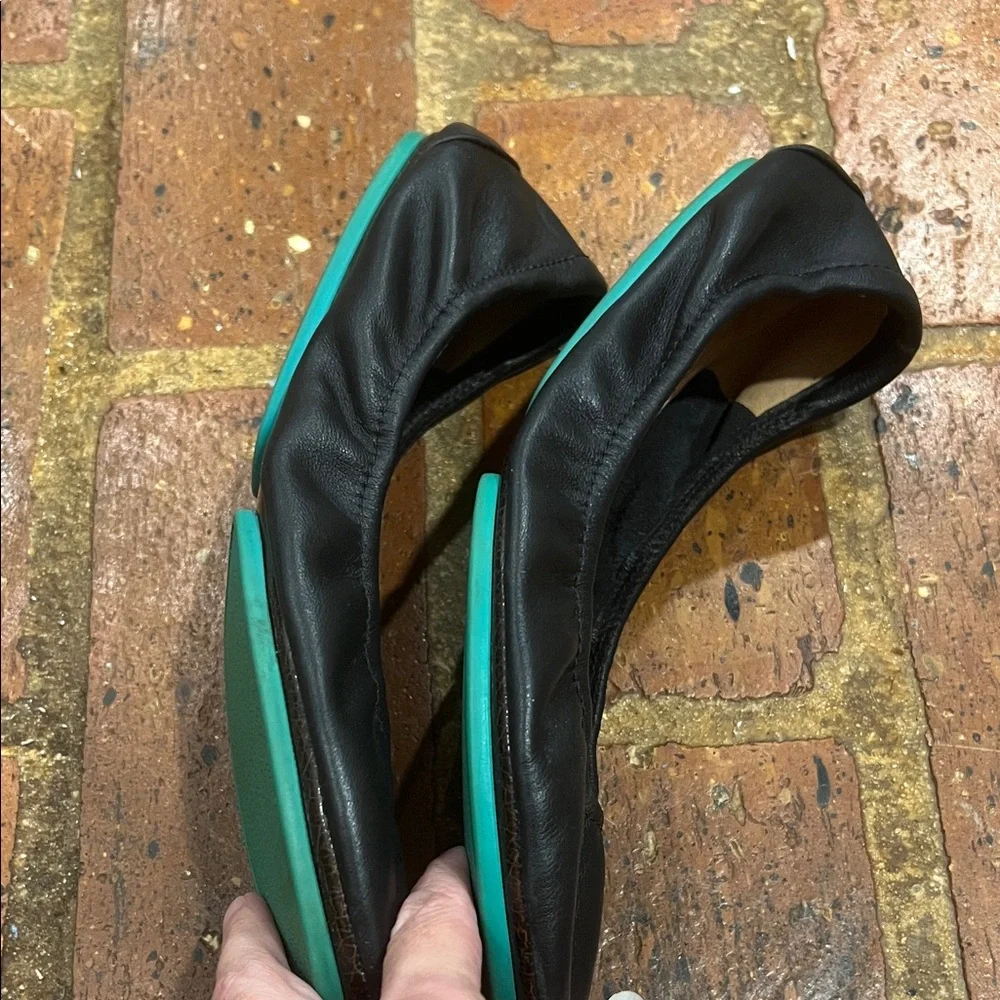 Tieks Classic Matte Black Ballet Flats
